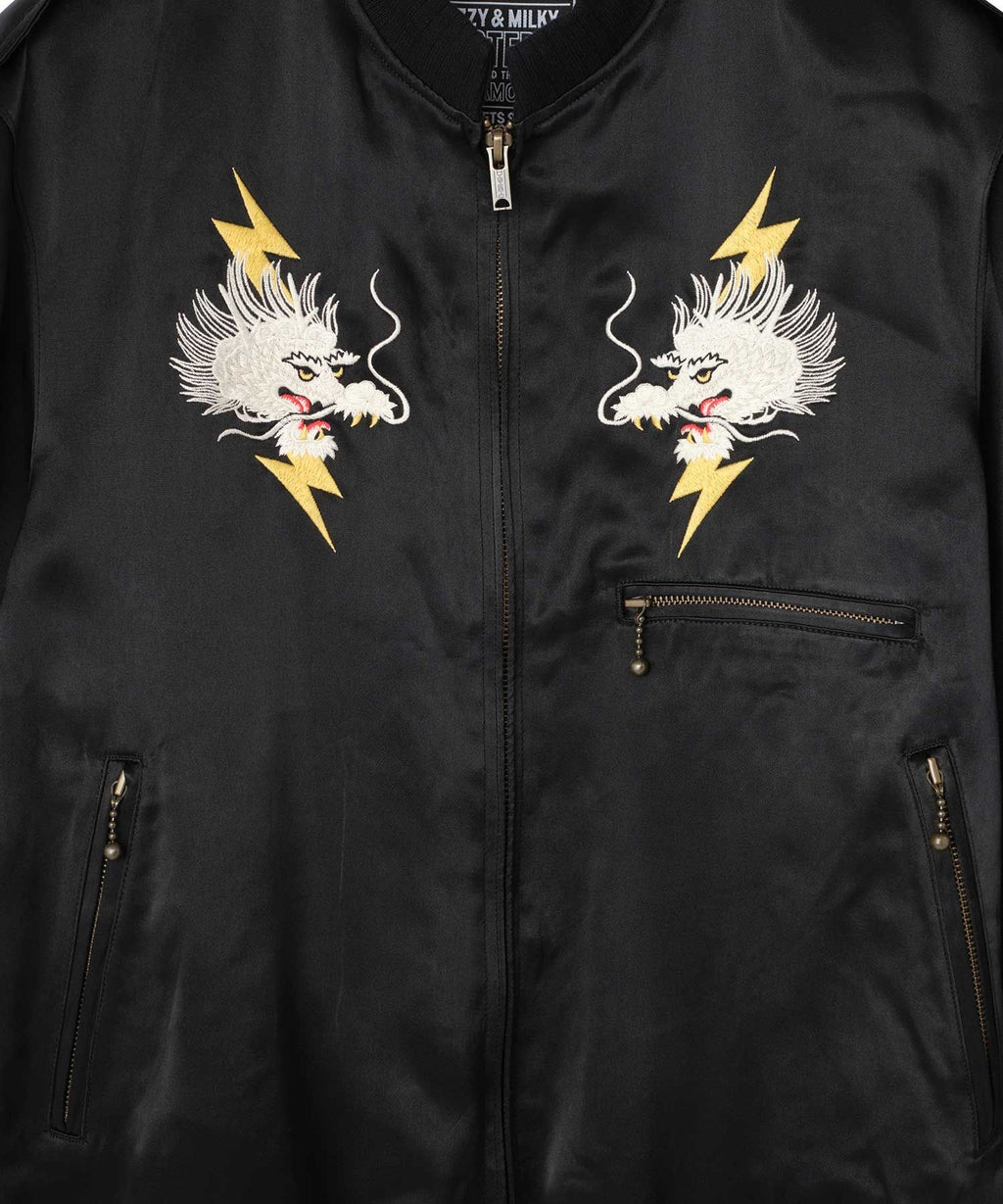 LIGHTNING DRAGON Embroidered Sukajan