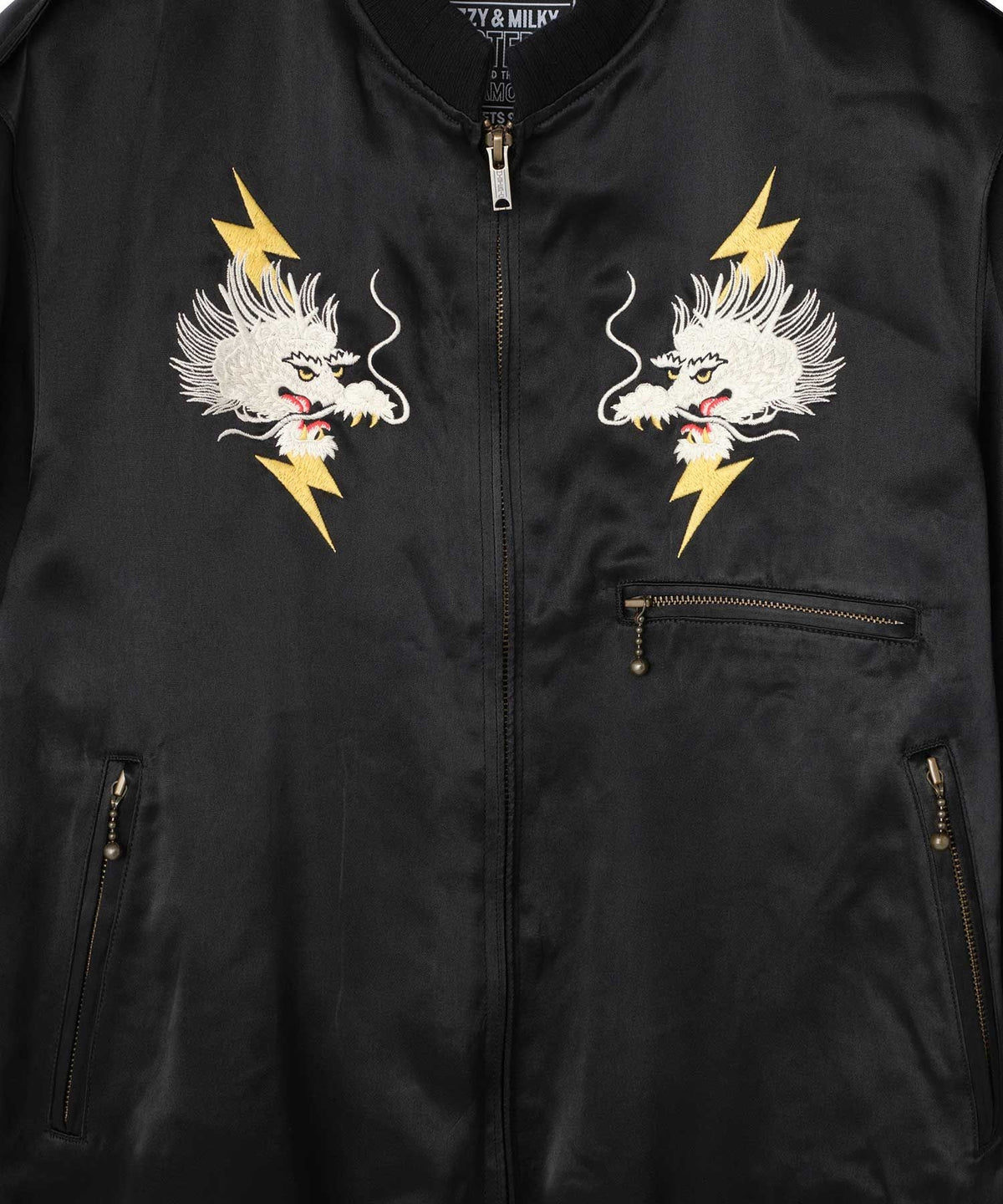 LIGHTNING DRAGON Embroidered Sukajan