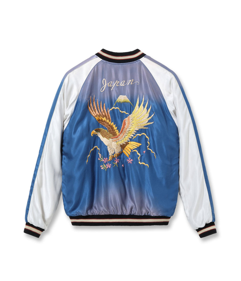 Mid 1950s Style Acetate Souvenir Jacket “RED TIGER” × “EAGLE” (AGING MODEL)