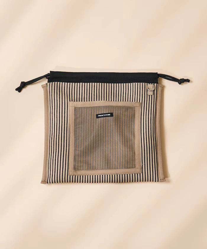 Multiway Color Knit Frill Shoulder Bag