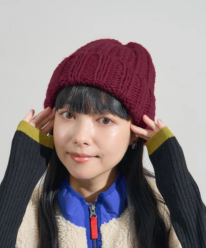 Thick-knit beanie