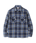 FICTION ROMANCE HERRINGBONE TWILL CHECK WORK SHIRT
