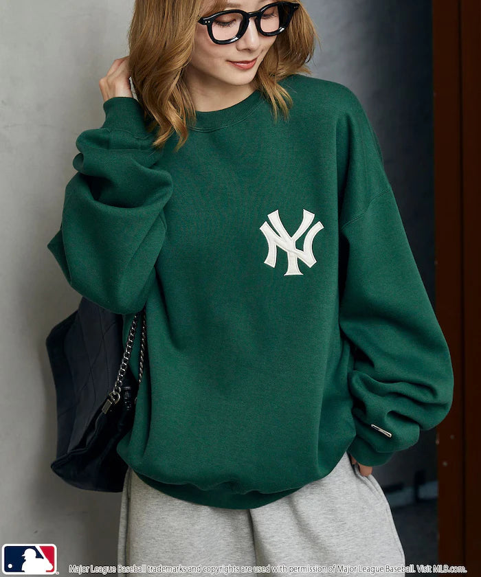 Custom MLB Fleece Crewneck Logo Sweatshirt Limited Edition