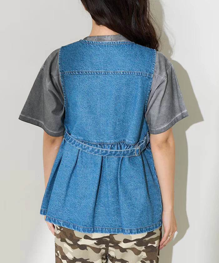 Painter Vest / Denim Vest <Compatible with Setups>