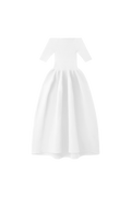 POTTERY HS OFF SHOULDER SHORT SLEEVE DRESS