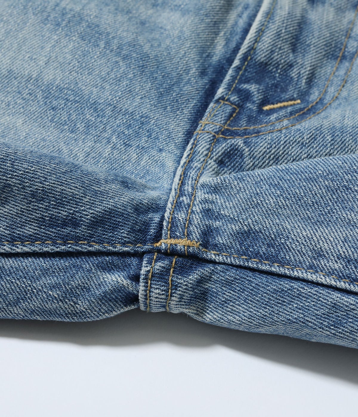 14oz. Denim Boot Cut Aged Model