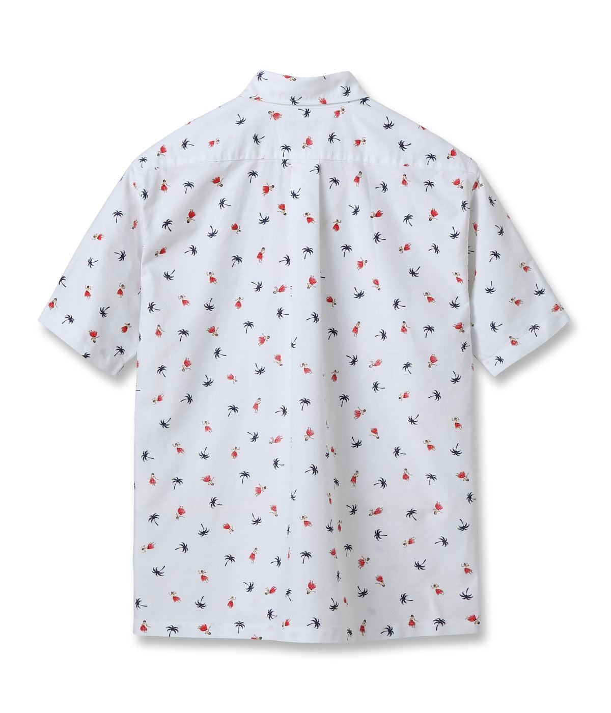 Cotton Oxford B.D. Shirt 'Hula Dancer'