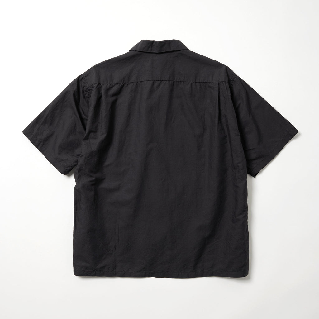 Cotton Ramie Broad Snap Shirt