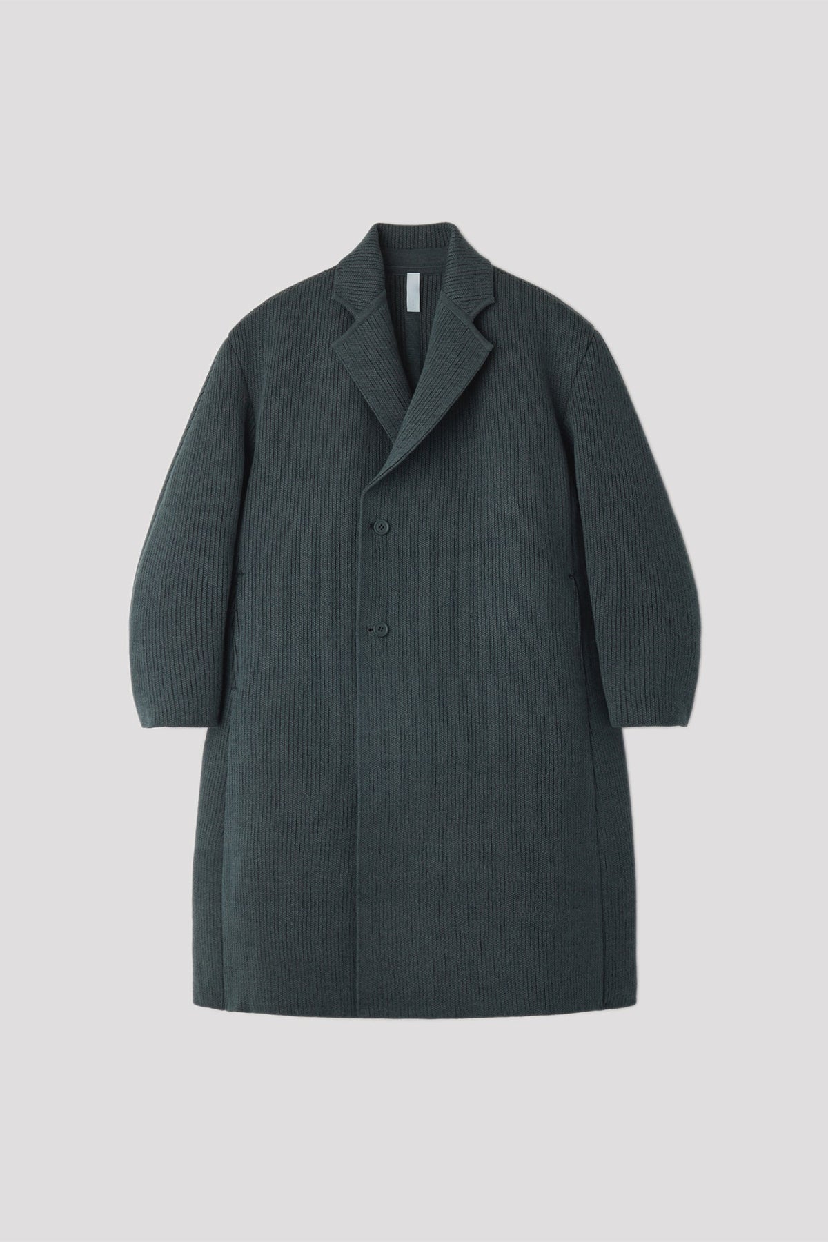 TW INLAY DOUBLE BREASTED CHESTER COAT