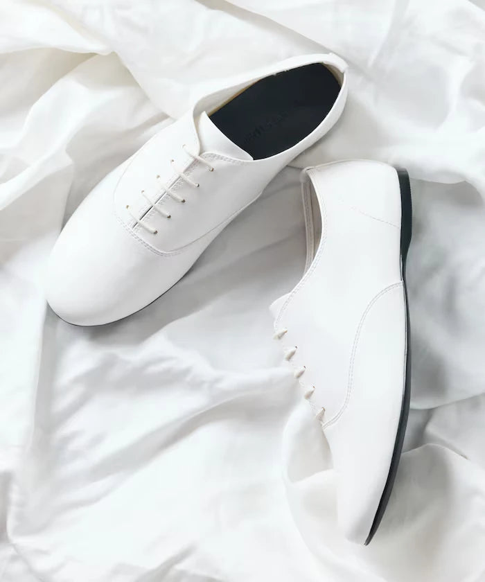 Lace-Up Flat Shoes [23~28cm]