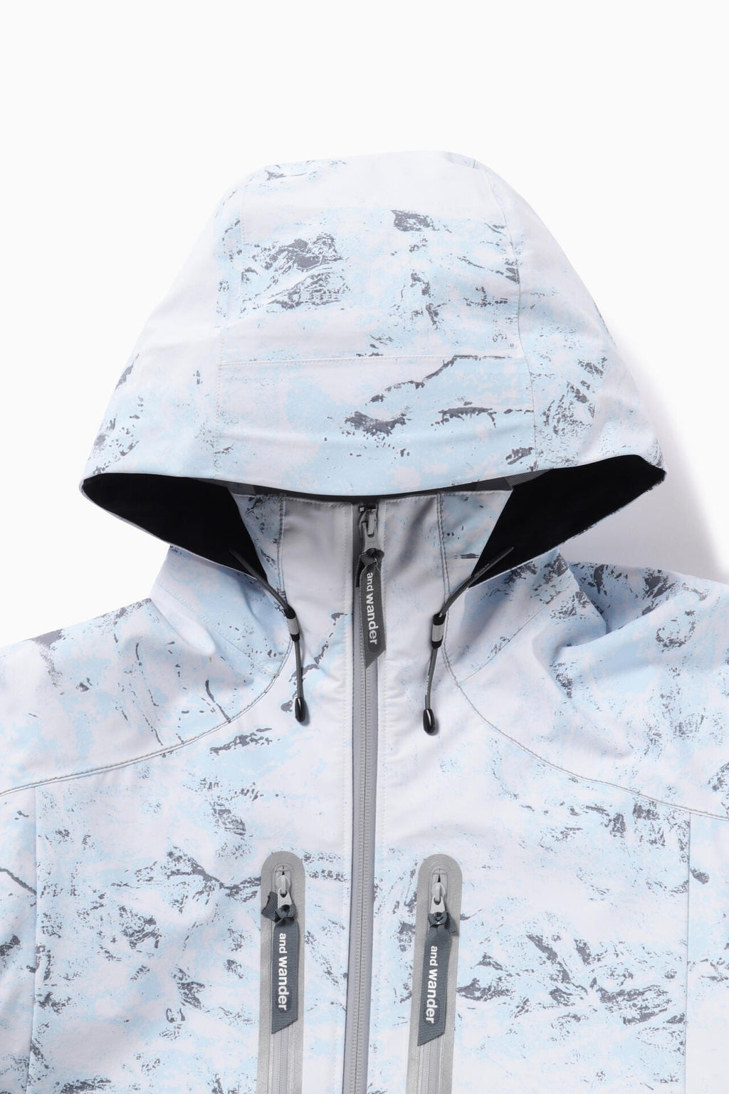 printed PERTEX SHIELD rain jacket