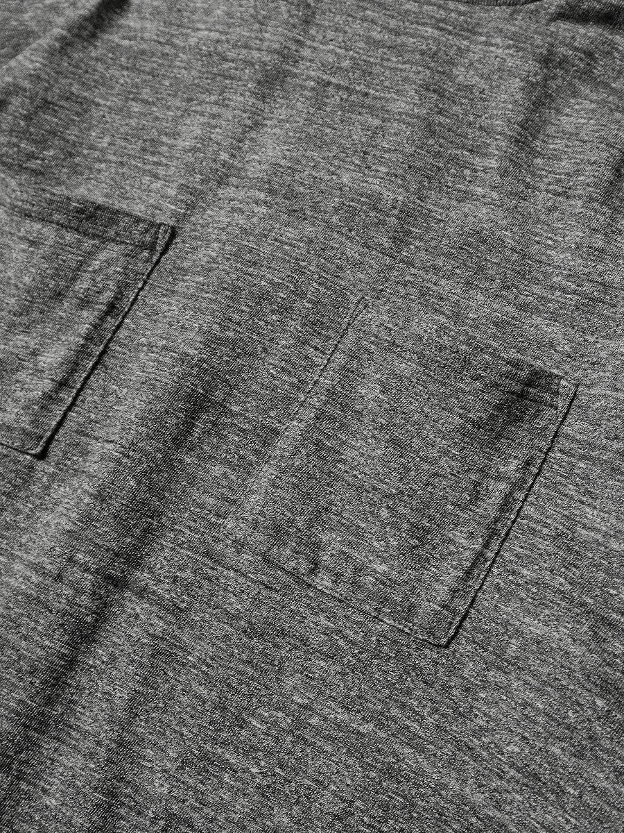TOP Tenjiku High Neck Pocket Long T