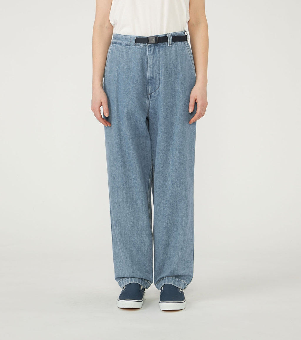 Denim Wide Tapered Field Pants