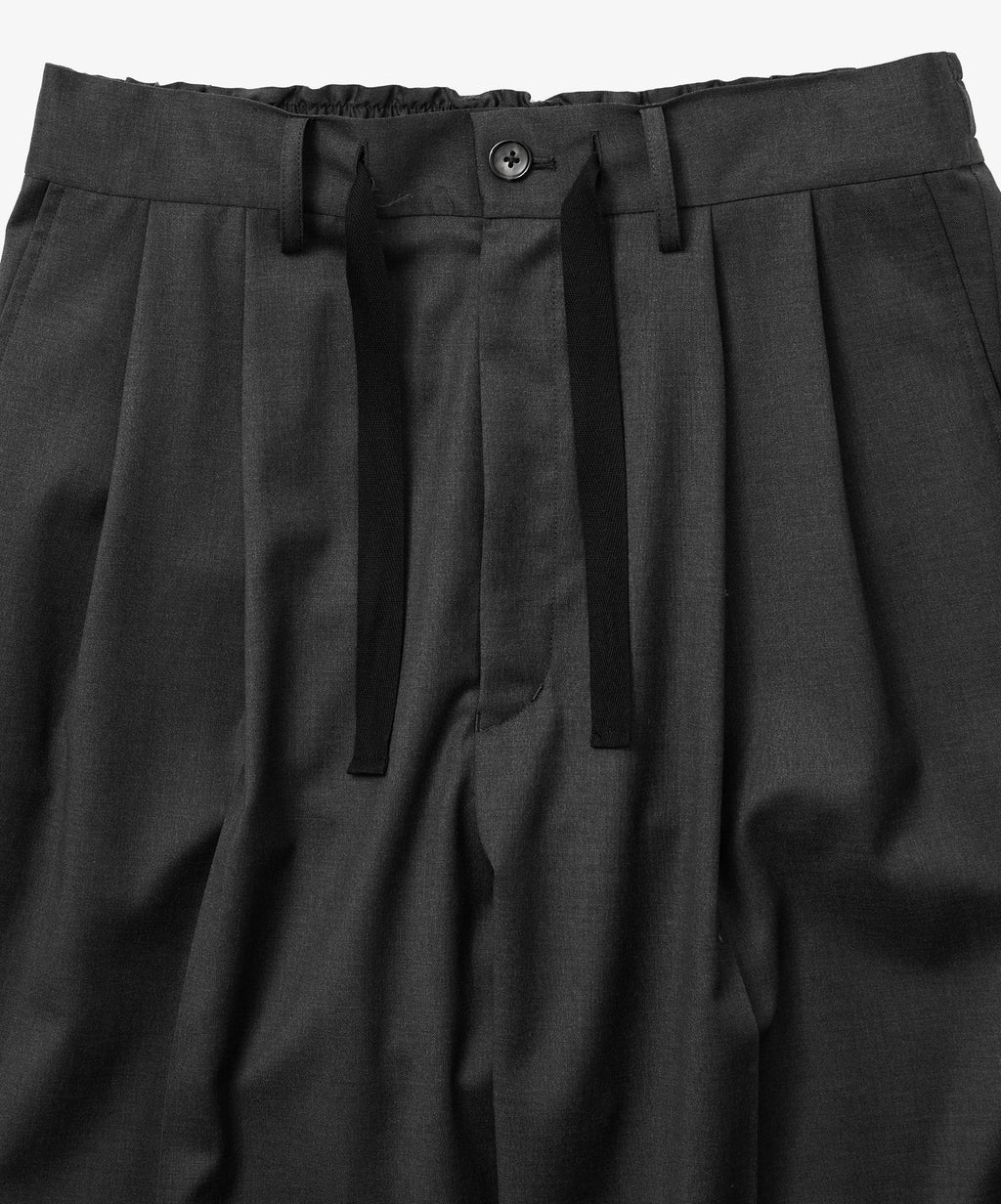 pantalon baggy loro piana anthracite