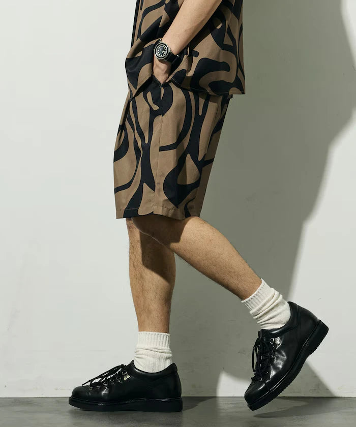 Pattern Easy Shorts / Allover Design Short Pants / Setup Compatible