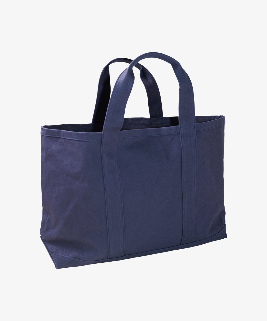 huge tote bag navy