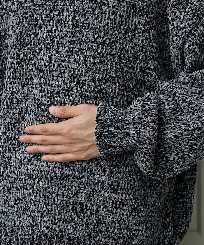 Mall Yarn Crew Neck Knit 【Limited Edition】