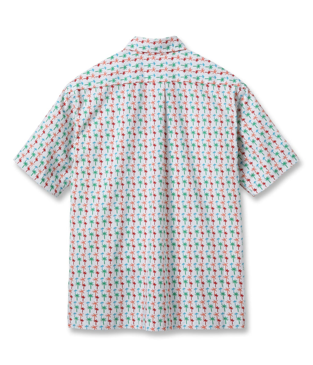 COOLMAX Oxford B.D. Shirt Palm Tree