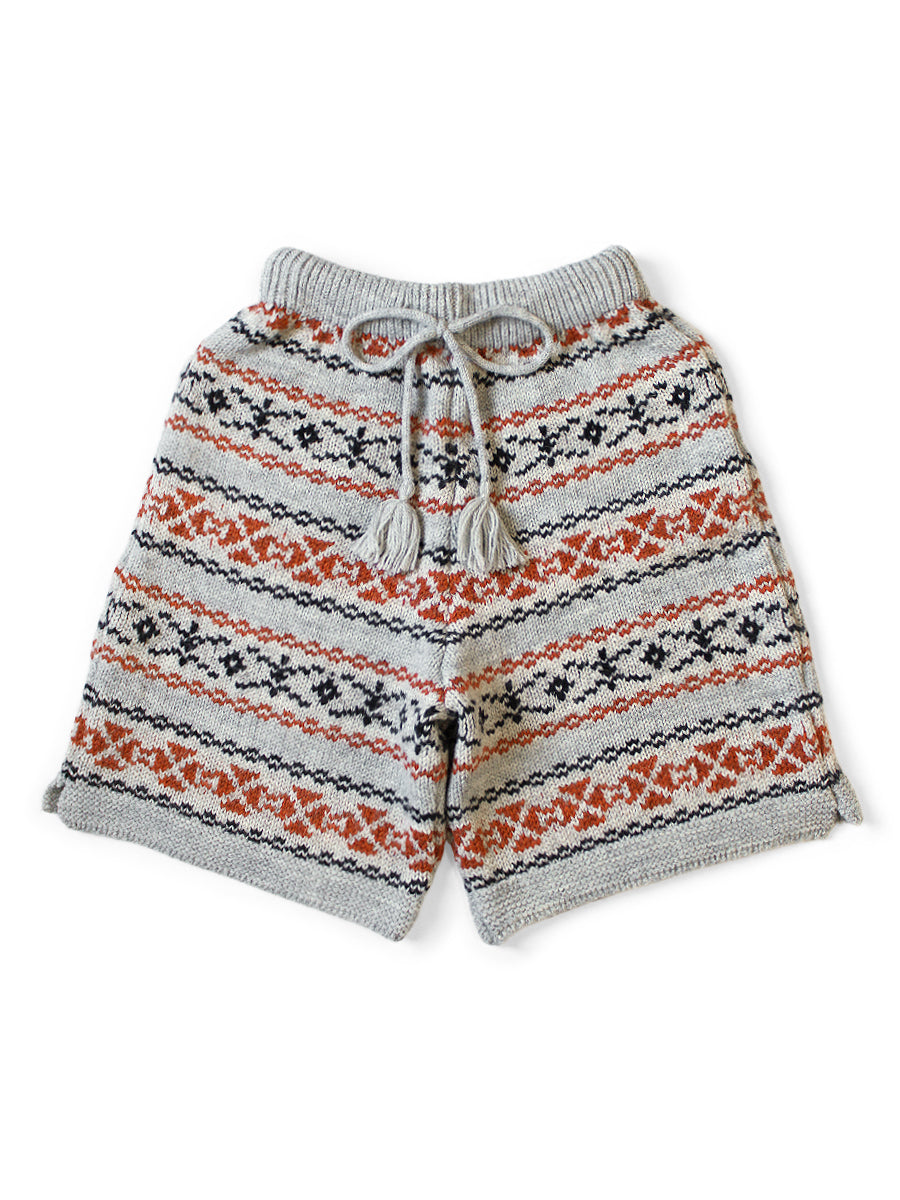 3G Wool Yellowknife Fair Isle Shorts