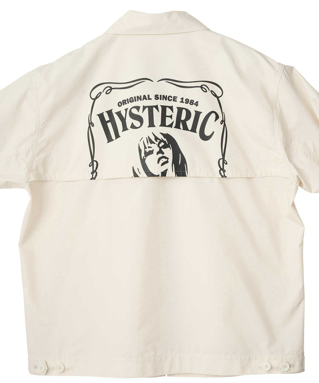Evil Woman Scratch Work Shirt Jacket