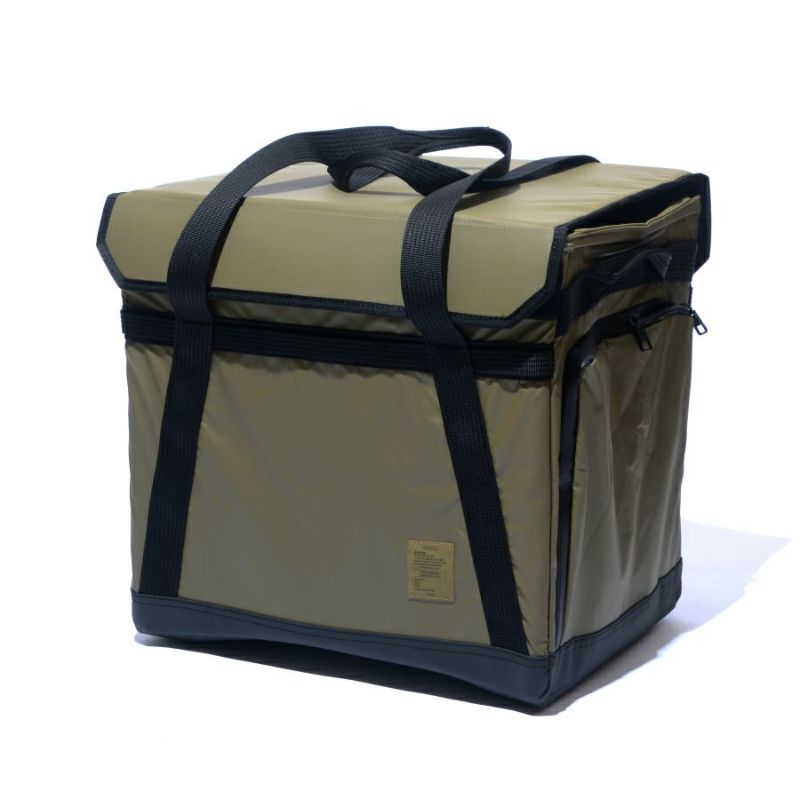 NYLON POLYCA FOLDING CONTAINER/KHAKI