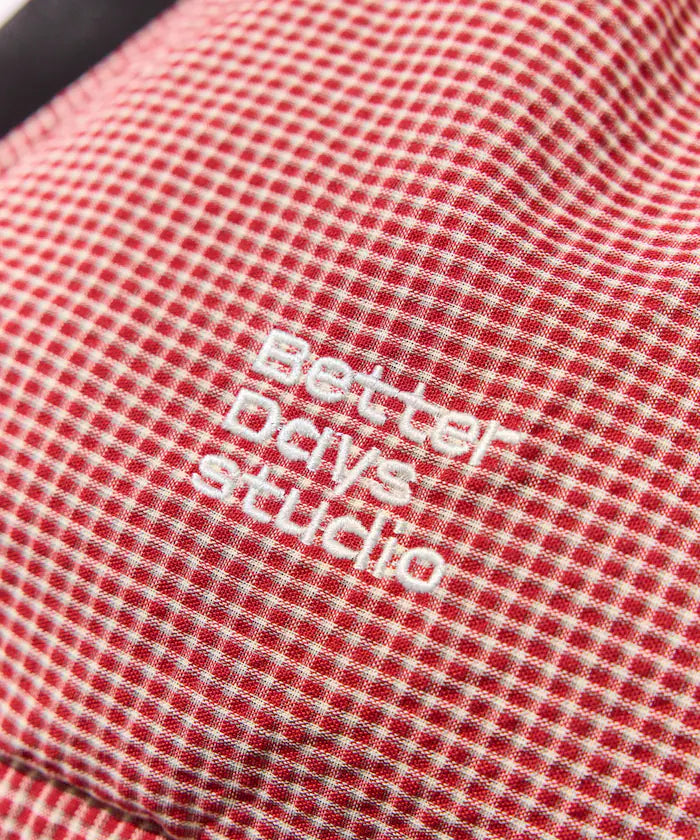 BetterDays Studio × FREAK'S STORE Packable Check Mini Bag