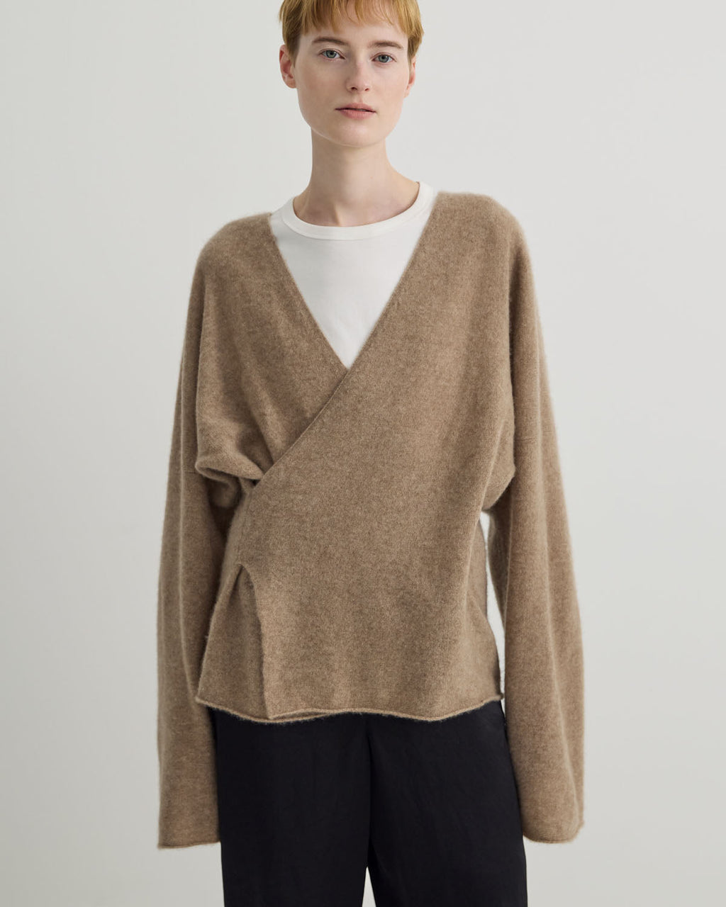 CASHMERE CACHE COEUR PULLOVER