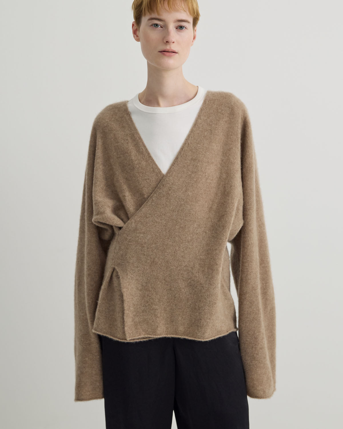 CASHMERE CACHE COEUR PULLOVER
