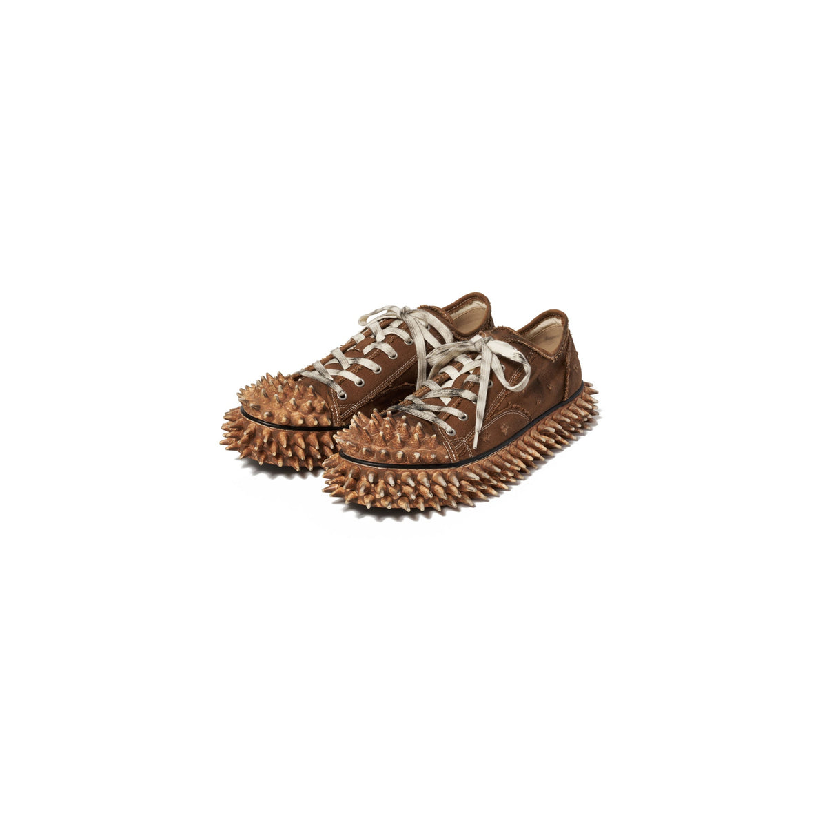 DIRTY SPIKE TOE　CAP CANVAS SNEAKER