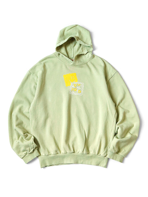 30/-裏毛 フードスウェット（PECKISH RAINBOWYpt）