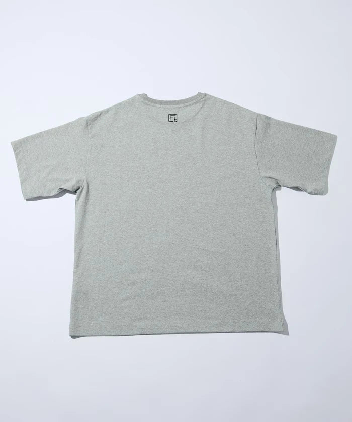 6oz Front Logo Print Crew Neck T-Shirt / Back Print T-Shirt PRINT BURGER