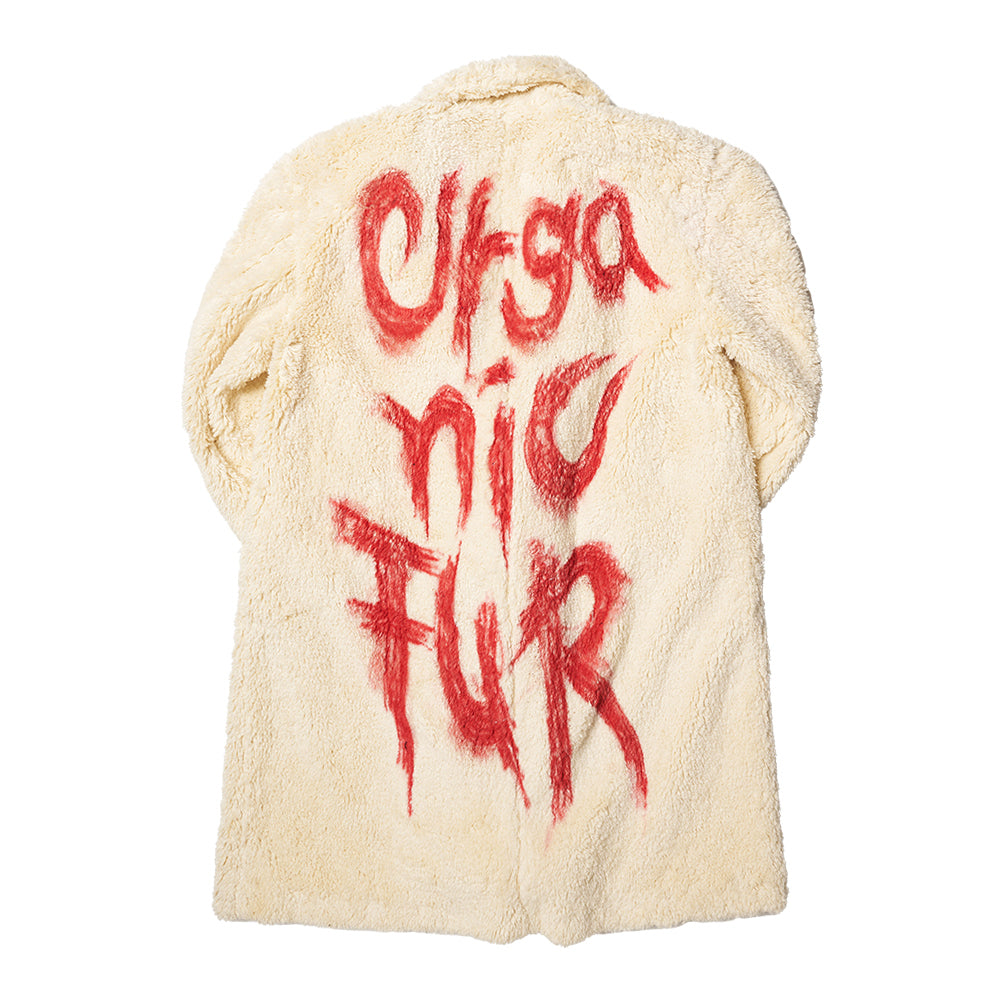 ORGANIC COTTON FUR LONG COAT