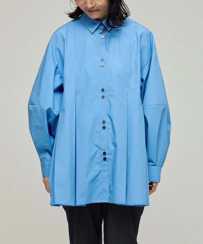 Box Stack Balloon Sleeve Long Sleeve Shirt