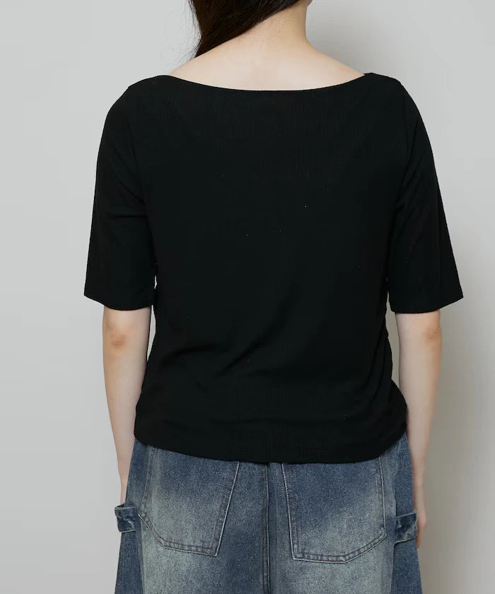 Race Layered Tereko Draped T-Shirt Limited Edition