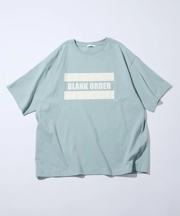6oz Front Logo Print Crew Neck T-Shirt / Back Print T-Shirt PRINT BURGER