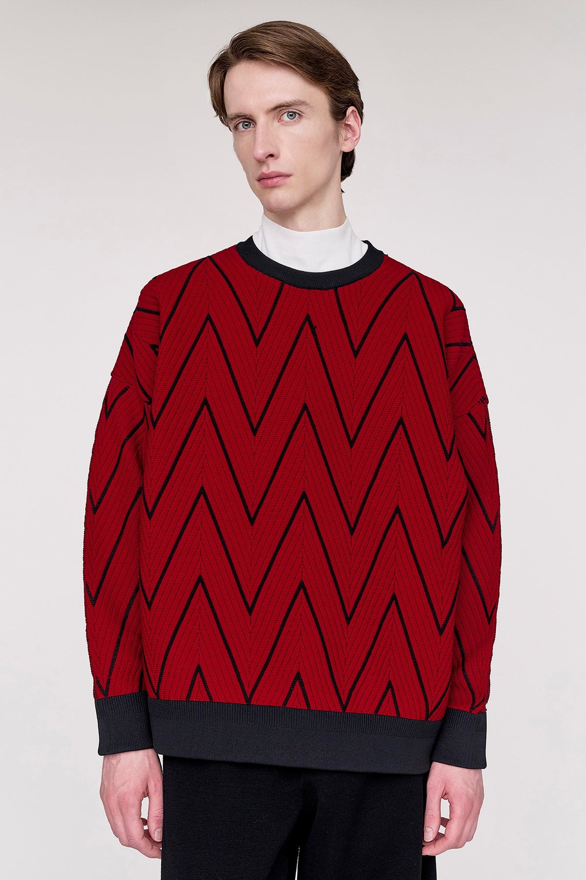 HERRINGBONE PULLOVER