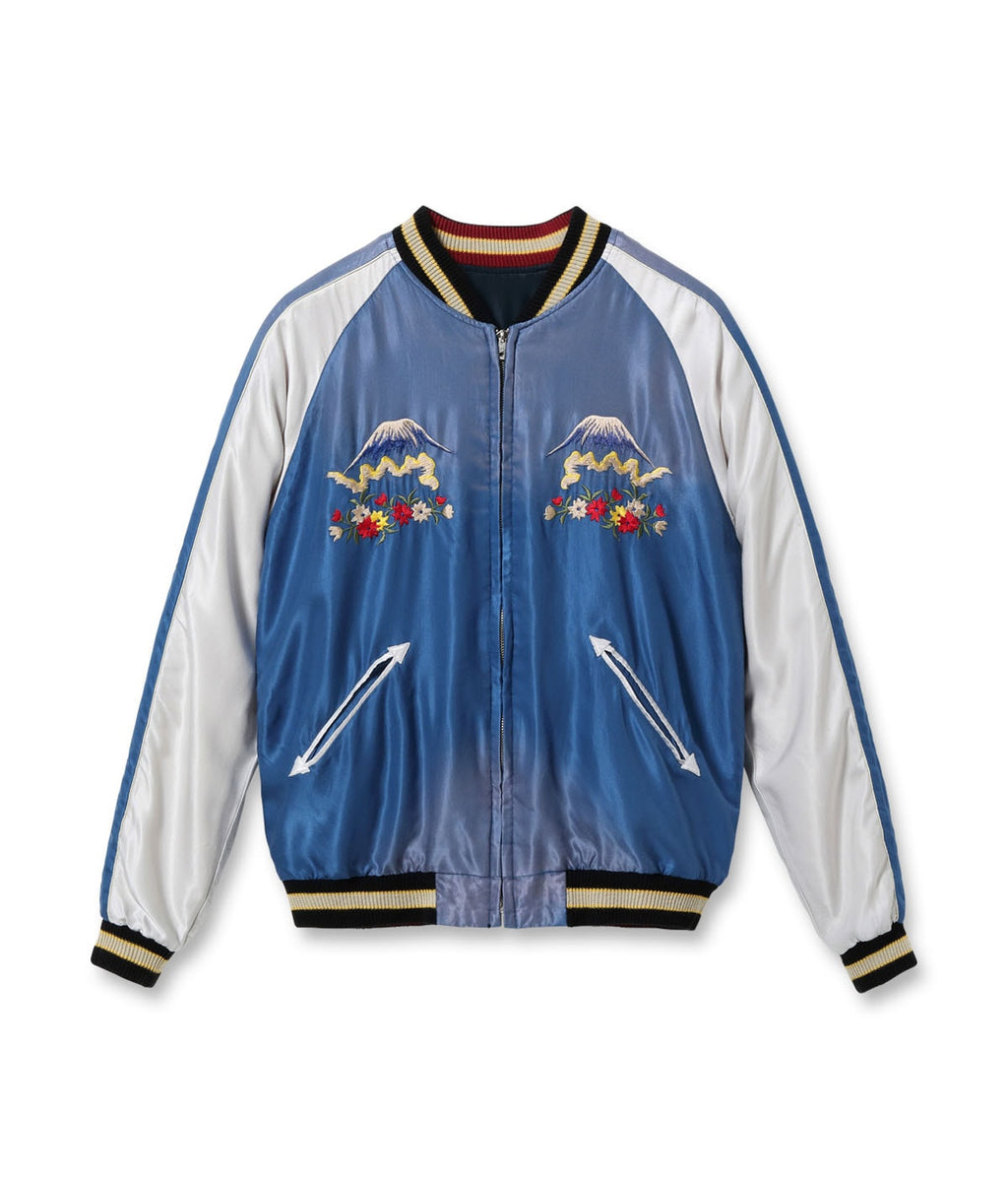 Early 1950s Style Acetate Souvenir Jacket “EAGLE & DRAGON” × “GREEN DRAGON” (AGING MODEL)