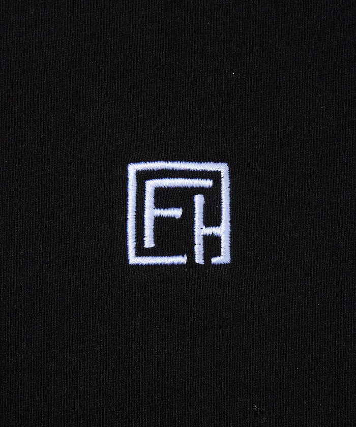 6 oz Front Logo Embroidered Crew Neck T-Shirt / Back Print T-Shirt PRINT ROUND FIRST