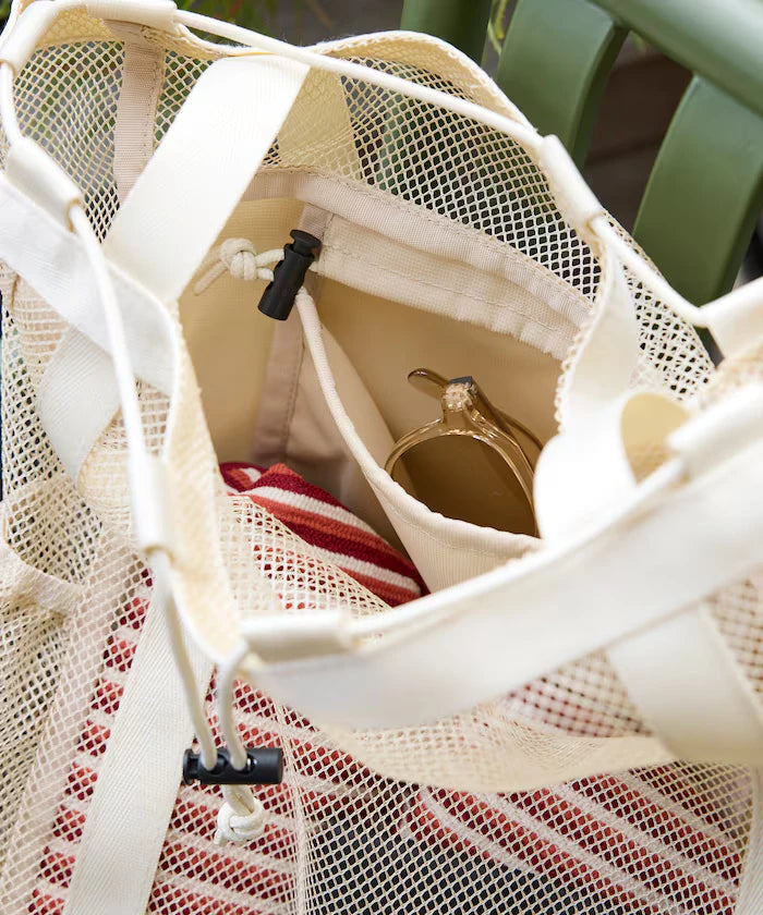 2WAY Mesh Clear Bag