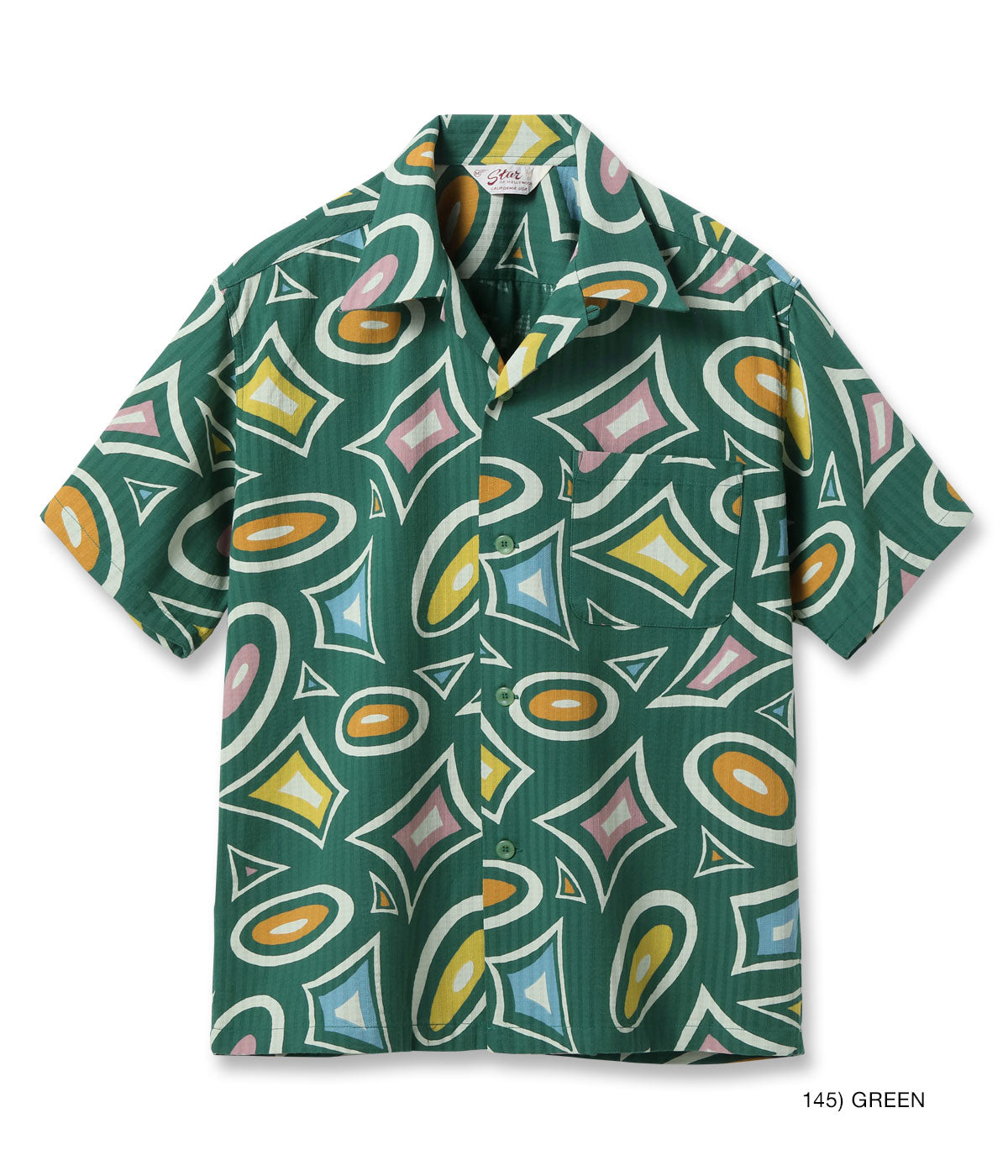 Dobby Cotton Open Shirt Modern