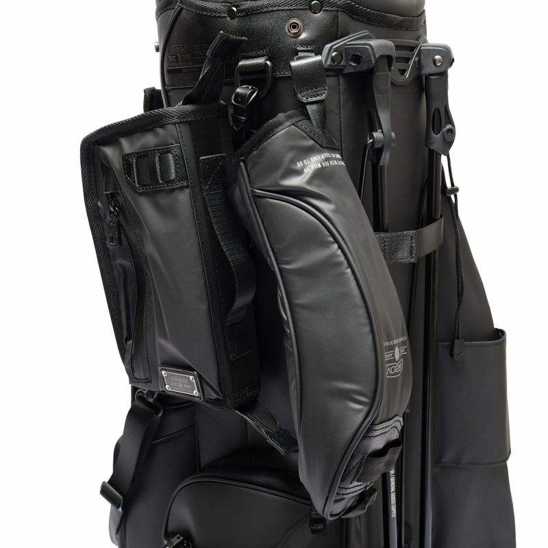 NYLON POLYCA CADDY BAG BLACK