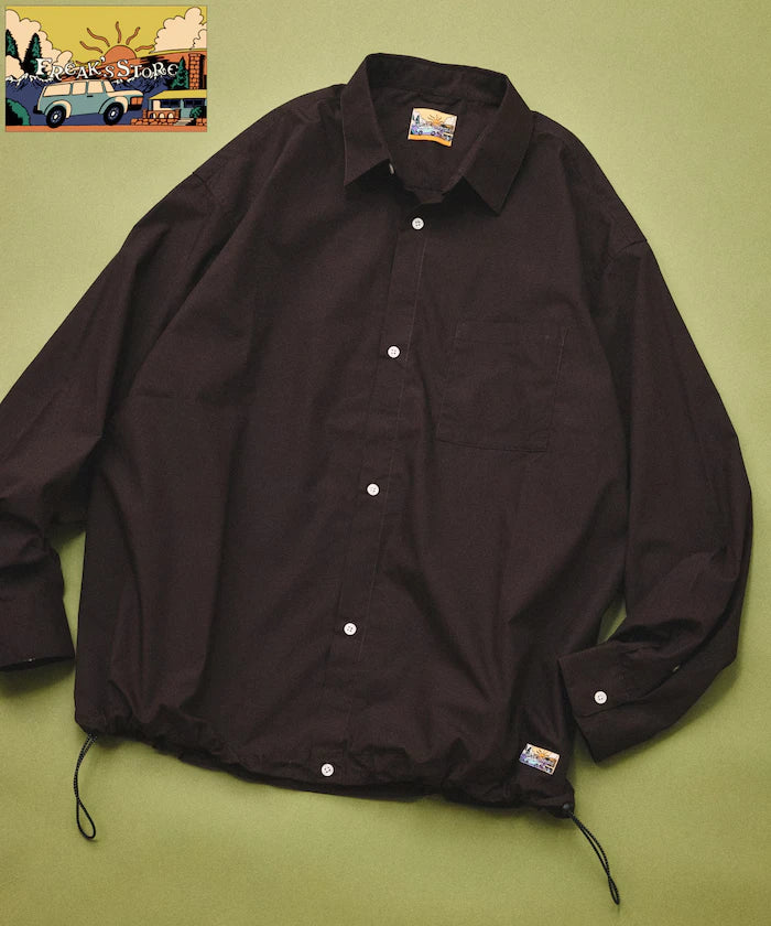 FREAK'S STORE for BEACH & FES Typewriter Spindle Regular Collar Shirt