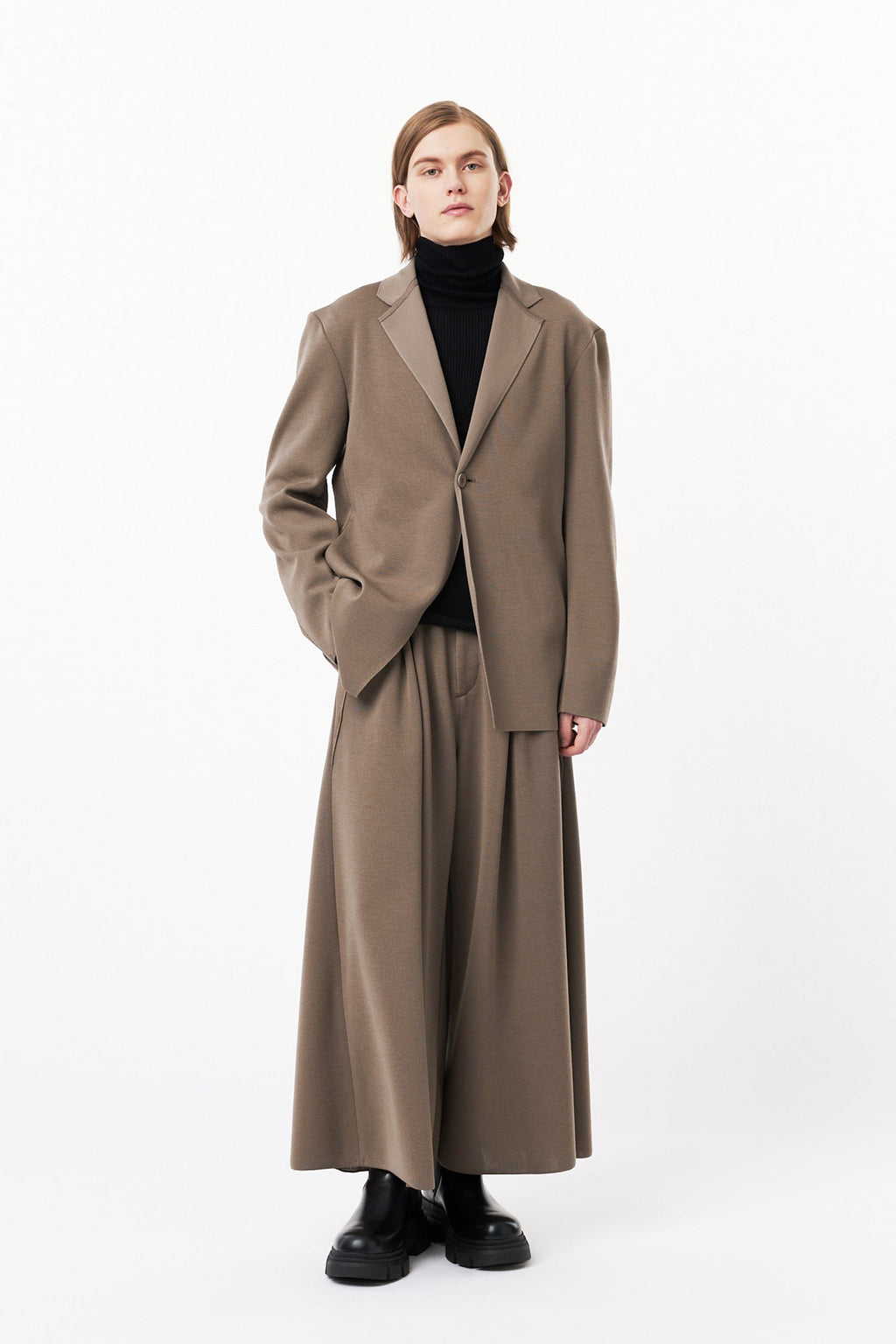 TW MILAN RIB TAILORED JACKET