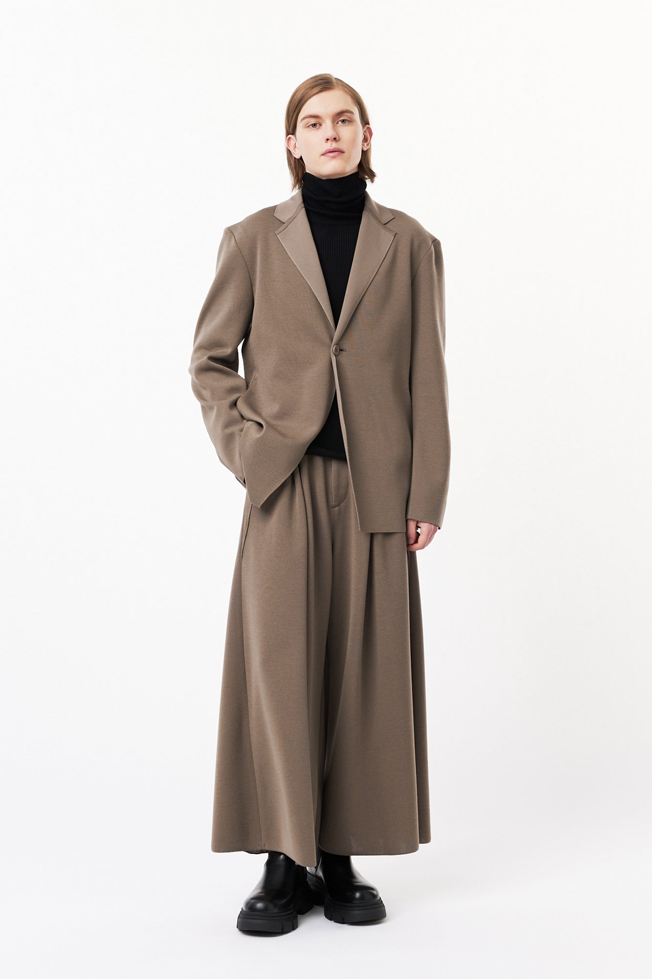 TW MILAN RIB TAILORED JACKET