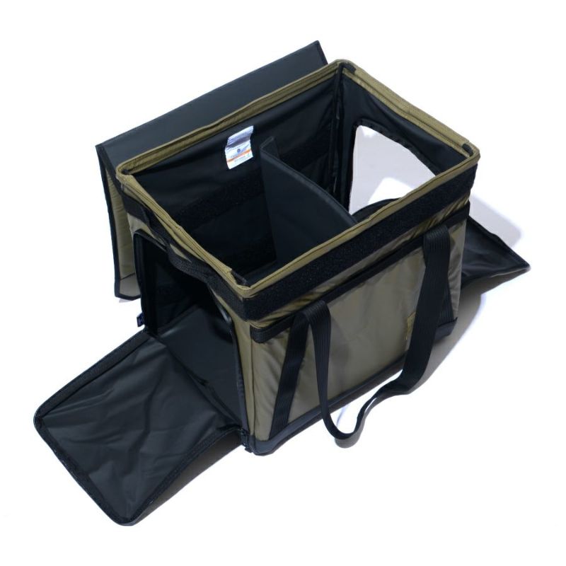 NYLON POLYCA FOLDING CONTAINER/KHAKI