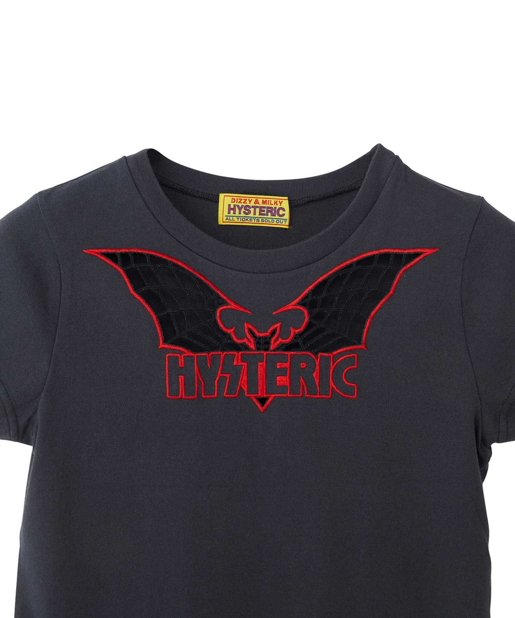 BAT Web Embroidery Mini T-Shirt