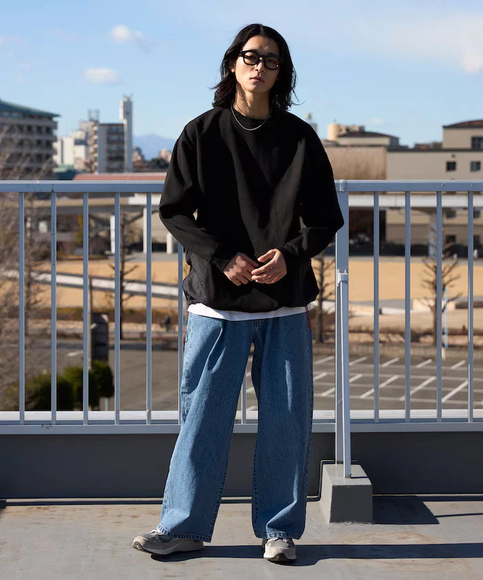 Side Pocket Spindle Tech Thermal Crew