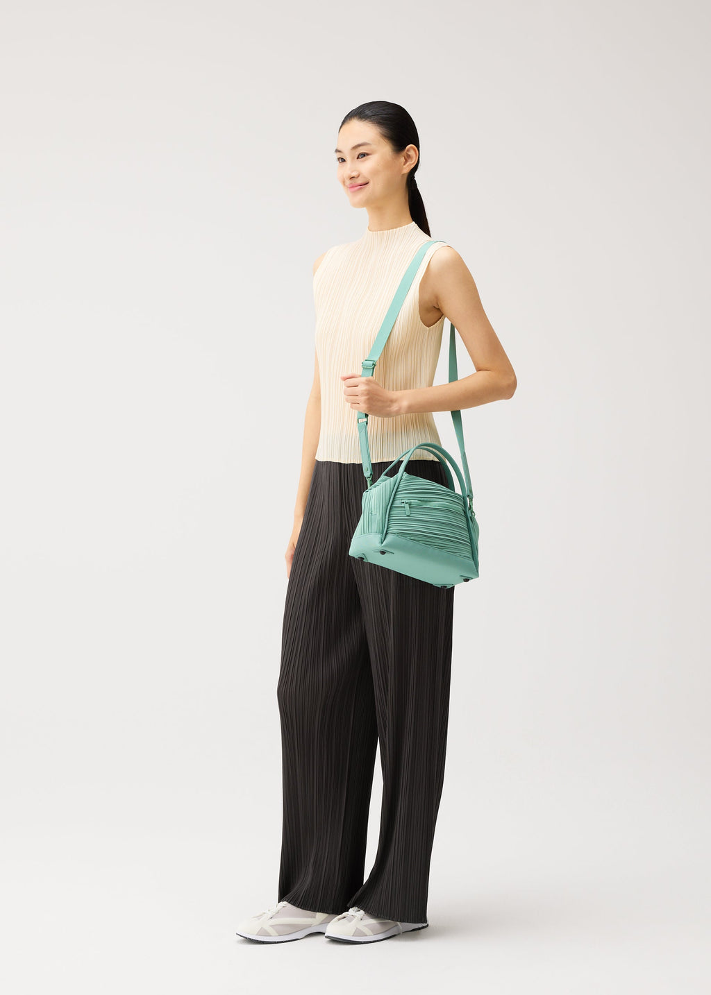 Bias Pleats Bag