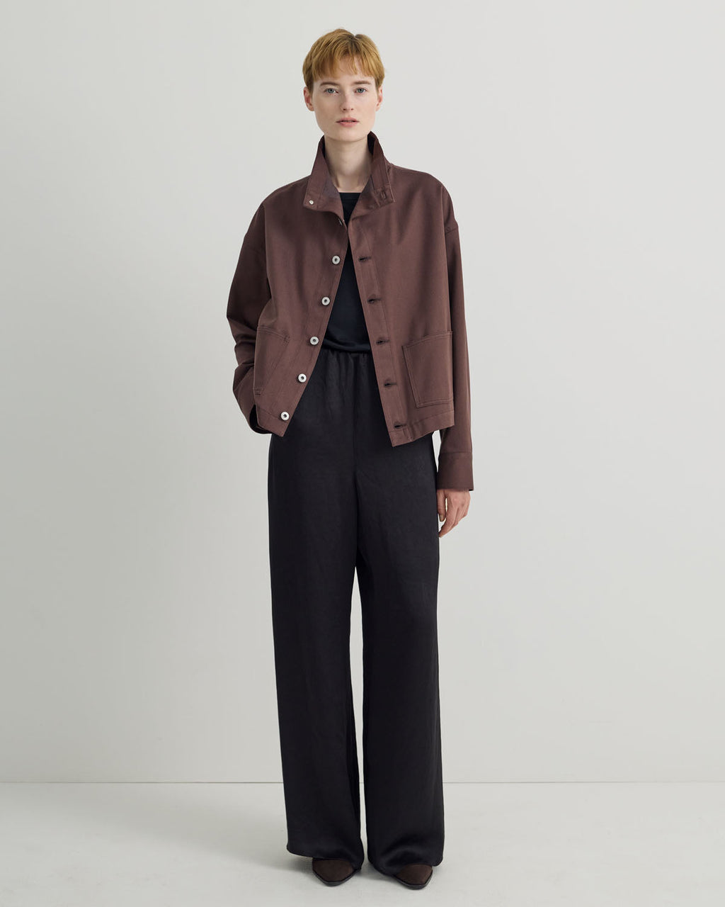 FUNNEL NECK COVERALL JACKET