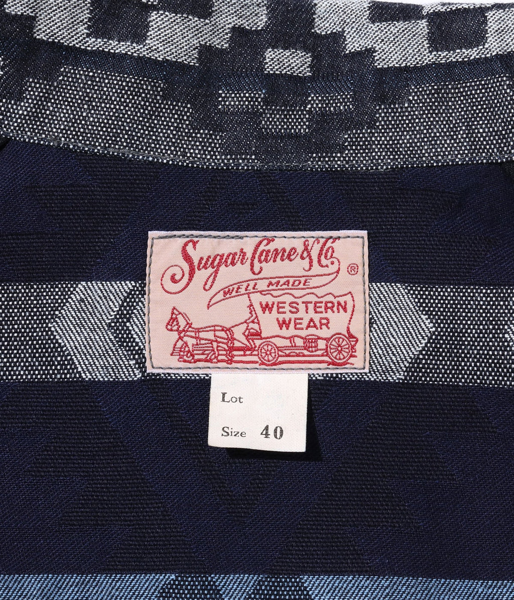 NATIVE AMERICAN COTTON JACQUARD JACKET